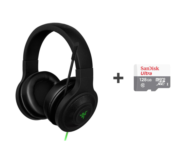 Razer Kraken Essential + SanDisk 128GB microSDXC - 464420 - zdjęcie